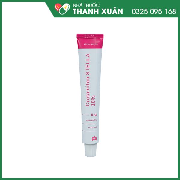 Crotamiton Stella 10% điều trị các triệu chứng ngứa